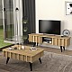 Τραπεζάκι σαλονιού Gemma Megapap χρώμα sepet oak 90x59,6x36,8εκ. Τραπεζάκι σαλονιού Gemma Megapap χρώμα sepet oak 90x59,6x36,8εκ.