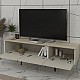 Έπιπλο τηλεόρασης Sevilla Megapap χρώμα sandstone - travertine 150x35x45,6εκ. Έπιπλο τηλεόρασης Sevilla Megapap χρώμα sandstone - travertine 150x35x45,6εκ.