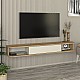Έπιπλο τηλεόρασης επιτοίχιο Cross Megapap με LED χρώμα sepet oak - sandstone 150x29,6x19,2εκ. Έπιπλο τηλεόρασης επιτοίχιο Cross Megapap με LED χρώμα sepet oak - sandstone 150x29,6x19,2εκ.