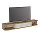 Έπιπλο τηλεόρασης επιτοίχιο Cross Megapap με LED χρώμα sepet oak - sandstone 150x29,6x19,2εκ. Έπιπλο τηλεόρασης επιτοίχιο Cross Megapap με LED χρώμα sepet oak - sandstone 150x29,6x19,2εκ.
