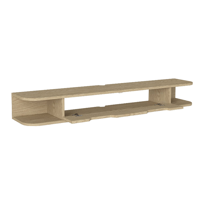 Έπιπλο τηλεόρασης επιτοίχιο Noland Megapap με LED χρώμα rota oak 150x35x19,2εκ. Έπιπλο τηλεόρασης επιτοίχιο Noland Megapap με LED χρώμα rota oak 150x35x19,2εκ.