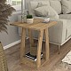 Τραπεζάκι βοηθητικό - Κομοδίνο Deros Megapap χρώμα sepet oak 45x45x56εκ. Τραπεζάκι βοηθητικό - Κομοδίνο Deros Megapap χρώμα sepet oak 45x45x56εκ.
