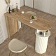 Τραπέζι μπαρ Bohema Megapap χρώμα sepet oak - ivory 150x51,6x101,8εκ. Τραπέζι μπαρ Bohema Megapap χρώμα sepet oak - ivory 150x51,6x101,8εκ.