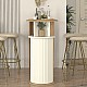 Τραπέζι μπαρ Bohema Megapap χρώμα sepet oak - ivory 150x51,6x101,8εκ. Τραπέζι μπαρ Bohema Megapap χρώμα sepet oak - ivory 150x51,6x101,8εκ.
