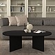 Τραπεζάκι σαλονιού Cortado Megapap χρώμα μαύρο 120x60x39,6εκ. Τραπεζάκι σαλονιού Cortado Megapap χρώμα μαύρο 120x60x39,6εκ.