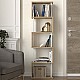 Βιβλιοθήκη Alvina Megapap χρώμα sapphire oak - λευκό 45x19,6x158,8εκ. Βιβλιοθήκη Alvina Megapap χρώμα sapphire oak - λευκό 45x19,6x158,8εκ.