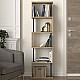 Βιβλιοθήκη Alvina Megapap χρώμα sapphire oak - ανθρακί 45x19,6x158,8εκ. Βιβλιοθήκη Alvina Megapap χρώμα sapphire oak - ανθρακί 45x19,6x158,8εκ.
