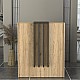 Γραφείο υποδοχής - reception Hola Megapap χρώμα sepet oak - ανθρακί 93,6x45,2x110,3εκ. Γραφείο υποδοχής - reception Hola Megapap χρώμα sepet oak - ανθρακί 93,6x45,2x110,3εκ.