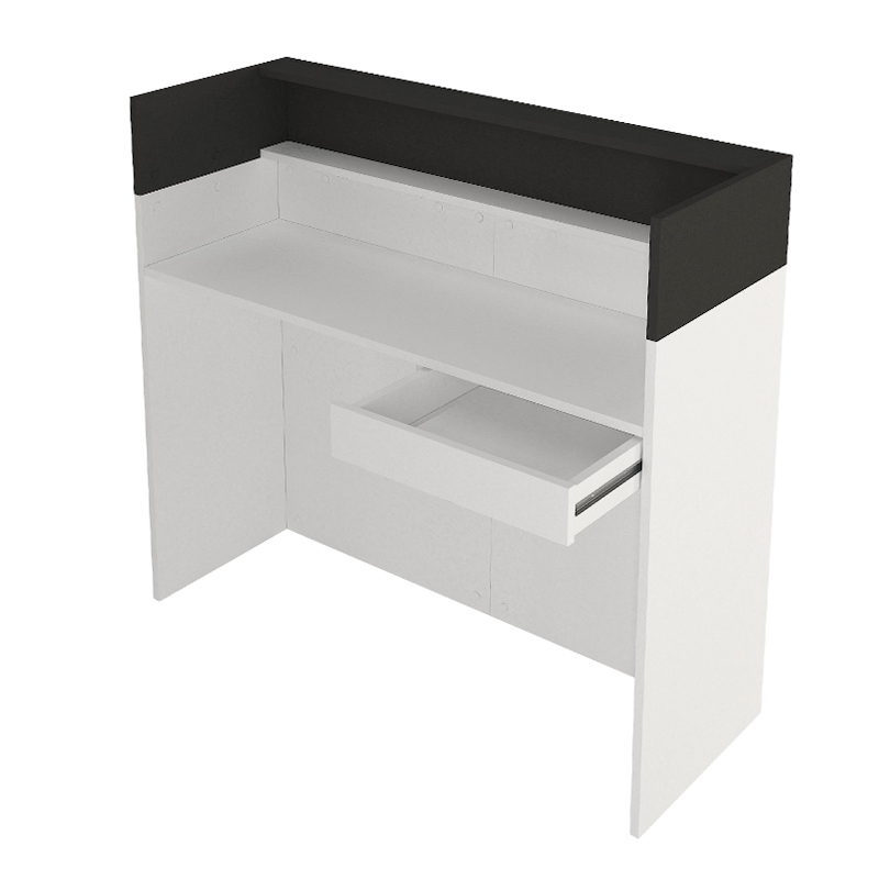 Γραφείο υποδοχής - reception Wilko Megapap με LED χρώμα λευκό - ανθρακί 113,6x42x110εκ. Γραφείο υποδοχής - reception Wilko Megapap με LED χρώμα λευκό - ανθρακί 113,6x42x110εκ.