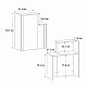 Γραφείο υποδοχής - reception Enter Megapap χρώμα sepet oak - ανθρακί 86,9x40x110,3εκ. Γραφείο υποδοχής - reception Enter Megapap χρώμα sepet oak - ανθρακί 86,9x40x110,3εκ.