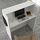 Γραφείο υποδοχής - reception Aloha Megapap με LED χρώμα λευκό - ανθρακί 95,5x40x110,3εκ. Γραφείο υποδοχής - reception Aloha Megapap με LED χρώμα λευκό - ανθρακί 95,5x40x110,3εκ.