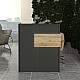 Γραφείο υποδοχής - reception Aloha Megapap με LED χρώμα ανθρακί - sepet oak 95,5x40x110,3εκ. Γραφείο υποδοχής - reception Aloha Megapap με LED χρώμα ανθρακί - sepet oak 95,5x40x110,3εκ.