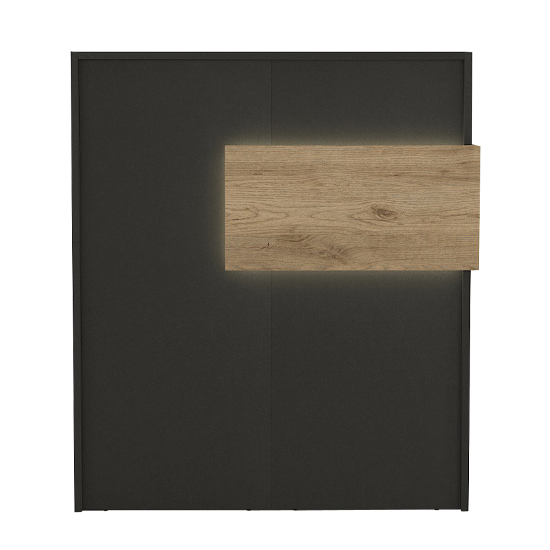 Γραφείο υποδοχής - reception Aloha Megapap με LED χρώμα ανθρακί - sepet oak 95,5x40x110,3εκ. Γραφείο υποδοχής - reception Aloha Megapap με LED χρώμα ανθρακί - sepet oak 95,5x40x110,3εκ.
