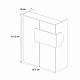 Γραφείο υποδοχής - reception Aloha Megapap με LED χρώμα ανθρακί - sepet oak 95,5x40x110,3εκ. Γραφείο υποδοχής - reception Aloha Megapap με LED χρώμα ανθρακί - sepet oak 95,5x40x110,3εκ.