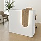 Γραφείο υποδοχής - reception Navita Megapap με LED χρώμα λευκό - sepet oak 113,6x42x111,8εκ. Γραφείο υποδοχής - reception Navita Megapap με LED χρώμα λευκό - sepet oak 113,6x42x111,8εκ.