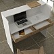 Γραφείο υποδοχής - reception Navita Megapap με LED χρώμα λευκό - sepet oak 113,6x42x111,8εκ. Γραφείο υποδοχής - reception Navita Megapap με LED χρώμα λευκό - sepet oak 113,6x42x111,8εκ.