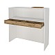 Γραφείο υποδοχής - reception Navita Megapap με LED χρώμα λευκό - sepet oak 113,6x42x111,8εκ. Γραφείο υποδοχής - reception Navita Megapap με LED χρώμα λευκό - sepet oak 113,6x42x111,8εκ.
