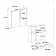 Γραφείο υποδοχής - reception Navita Megapap με LED χρώμα λευκό - sepet oak 113,6x42x111,8εκ. Γραφείο υποδοχής - reception Navita Megapap με LED χρώμα λευκό - sepet oak 113,6x42x111,8εκ.