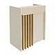 Γραφείο υποδοχής - reception Karibu Megapap με LED χρώμα sandstone - sepet oak 90x40x100εκ. Γραφείο υποδοχής - reception Karibu Megapap με LED χρώμα sandstone - sepet oak 90x40x100εκ.