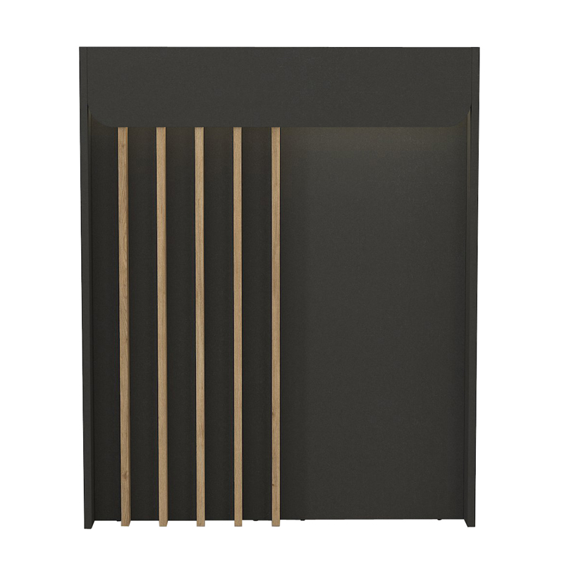 Γραφείο υποδοχής - reception Karibu Megapap με LED χρώμα ανθρακί - sepet oak 90x40x100εκ. Γραφείο υποδοχής - reception Karibu Megapap με LED χρώμα ανθρακί - sepet oak 90x40x100εκ.