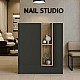 Γραφείο υποδοχής - reception Bonveno Megapap χρώμα ανθρακί - sepet oak 90x43,2x110εκ. Γραφείο υποδοχής - reception Bonveno Megapap χρώμα ανθρακί - sepet oak 90x43,2x110εκ.