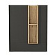 Γραφείο υποδοχής - reception Bonveno Megapap χρώμα ανθρακί - sepet oak 90x43,2x110εκ. Γραφείο υποδοχής - reception Bonveno Megapap χρώμα ανθρακί - sepet oak 90x43,2x110εκ.