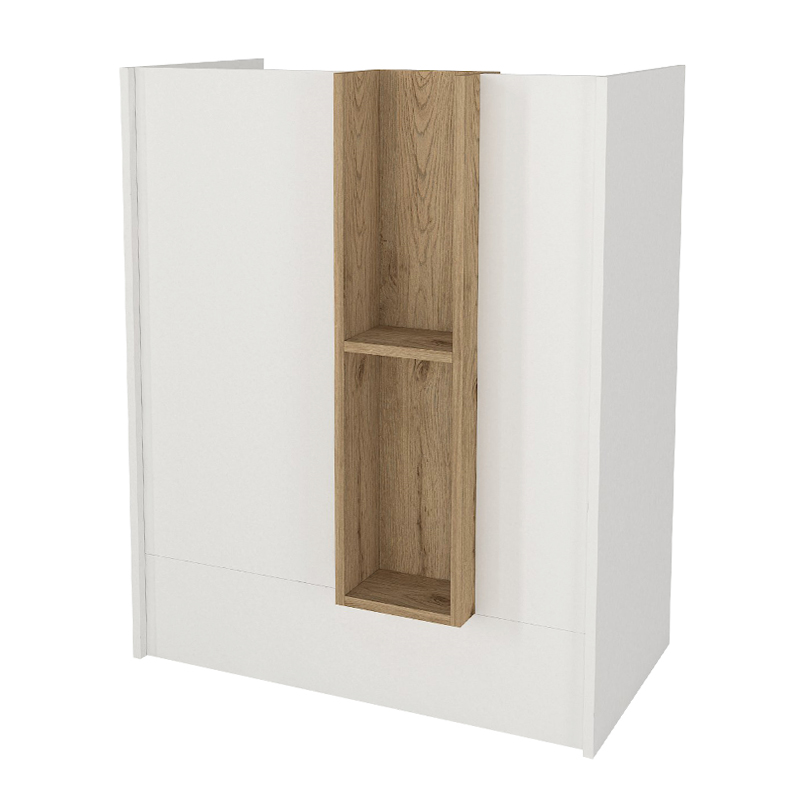 Γραφείο υποδοχής - reception Bonveno Megapap χρώμα λευκό - sepet oak 90x43,2x110εκ. Γραφείο υποδοχής - reception Bonveno Megapap χρώμα λευκό - sepet oak 90x43,2x110εκ.