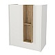 Γραφείο υποδοχής - reception Bonveno Megapap χρώμα λευκό - sepet oak 90x43,2x110εκ. Γραφείο υποδοχής - reception Bonveno Megapap χρώμα λευκό - sepet oak 90x43,2x110εκ.