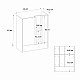 Γραφείο υποδοχής - reception Bonveno Megapap χρώμα λευκό - sepet oak 90x43,2x110εκ. Γραφείο υποδοχής - reception Bonveno Megapap χρώμα λευκό - sepet oak 90x43,2x110εκ.