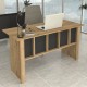 Γραφείο εργασίας Nika Megapap χρώμα sepet oak - ανθρακί 140x60x75εκ. Γραφείο εργασίας Nika Megapap χρώμα sepet oak - ανθρακί 140x60x75εκ.