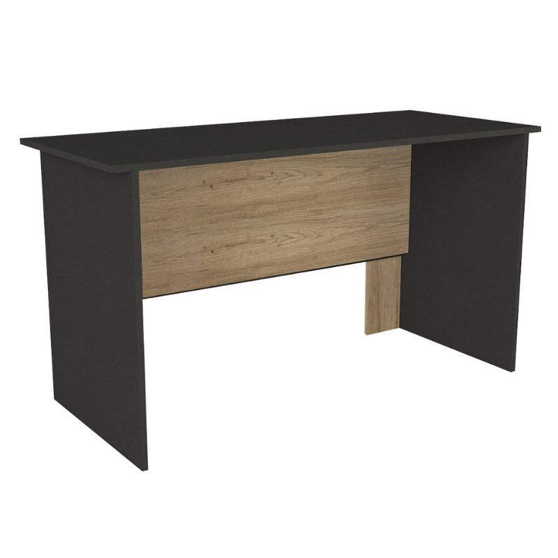 Γραφείο εργασίας Epito Megapap χρώμα ανθρακί - sepet oak 140x59,6x76,8εκ. Γραφείο εργασίας Epito Megapap χρώμα ανθρακί - sepet oak 140x59,6x76,8εκ.