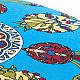 Σκαμπώ Torino Megapap υφασμάτινο πολύχρωμο 65x65x40εκ. Σκαμπώ Torino Megapap υφασμάτινο πολύχρωμο 65x65x40εκ.