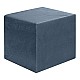 Σκαμπώ April Megapap βελούδινο χρώμα ανθρακί 40x40x40εκ. Σκαμπώ April Megapap βελούδινο χρώμα ανθρακί 40x40x40εκ.