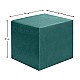 Σκαμπώ April Megapap βελούδινο χρώμα κυπαρρισί 40x40x40εκ. Σκαμπώ April Megapap βελούδινο χρώμα κυπαρρισί 40x40x40εκ.