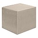 Σκαμπώ April Megapap βελούδινο χρώμα μπεζ 40x40x40εκ. Σκαμπώ April Megapap βελούδινο χρώμα μπεζ 40x40x40εκ.