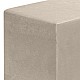 Σκαμπώ April Megapap βελούδινο χρώμα μπεζ 40x40x40εκ. Σκαμπώ April Megapap βελούδινο χρώμα μπεζ 40x40x40εκ.