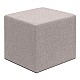 Σκαμπώ Linda Megapap υφασμάτινο χρώμα μπεζ 40x40x40εκ. Σκαμπώ Linda Megapap υφασμάτινο χρώμα μπεζ 40x40x40εκ.