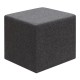 Σκαμπώ Linda Megapap υφασμάτινο χρώμα ανθρακί 40x40x40εκ. Σκαμπώ Linda Megapap υφασμάτινο χρώμα ανθρακί 40x40x40εκ.