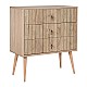 Συρταρτιέρα Soho Megapap από μελαμίνη χρώμα sonoma 80x40x90εκ. Συρταρτιέρα Soho Megapap από μελαμίνη χρώμα sonoma 80x40x90εκ.