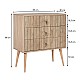 Συρταρτιέρα Soho Megapap από μελαμίνη χρώμα sonoma 80x40x90εκ. Συρταρτιέρα Soho Megapap από μελαμίνη χρώμα sonoma 80x40x90εκ.