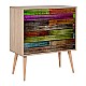 Συρταρτιέρα Soho Megapap χρώμα sonoma 80x40x90εκ. Συρταρτιέρα Soho Megapap χρώμα sonoma 80x40x90εκ.