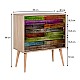 Συρταρτιέρα Soho Megapap χρώμα sonoma 80x40x90εκ. Συρταρτιέρα Soho Megapap χρώμα sonoma 80x40x90εκ.