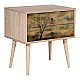 Κομοδίνο Soho Megapap από μελαμίνη χρώμα sonoma 60x40x61εκ. Κομοδίνο Soho Megapap από μελαμίνη χρώμα sonoma 60x40x61εκ.