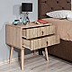 Κομοδίνο Soho Megapap χρώμα sonoma 60x40x61εκ. Κομοδίνο Soho Megapap χρώμα sonoma 60x40x61εκ.