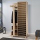 Έπιπλο εισόδου Soho Megapap χρώμα sonoma 90x36x194εκ. Έπιπλο εισόδου Soho Megapap χρώμα sonoma 90x36x194εκ.