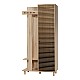 Έπιπλο εισόδου Soho Megapap χρώμα sonoma 90x36x194εκ. Έπιπλο εισόδου Soho Megapap χρώμα sonoma 90x36x194εκ.