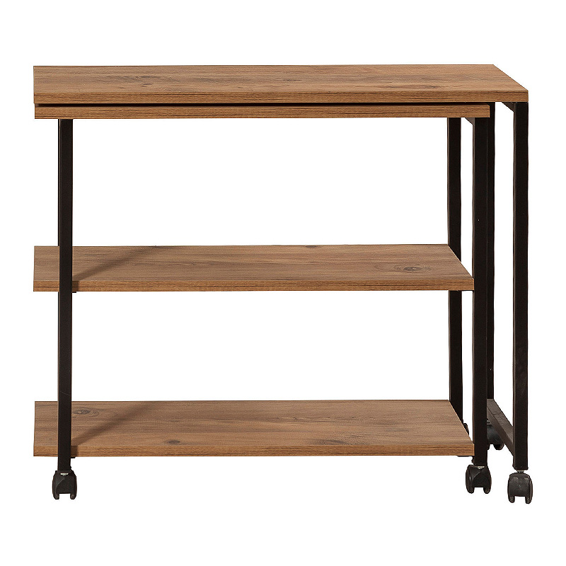 Τραπεζάκι βοηθητικό Frenk Megapap πολυμορφικό χρώμα atlantic pine 76x30x66εκ. Τραπεζάκι βοηθητικό Frenk Megapap πολυμορφικό χρώμα atlantic pine 76x30x66εκ.