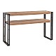 Κονσόλα Atlas Megapap μεταλλική - μελαμίνης χρώμα atlantic pine 140x35x80εκ. Κονσόλα Atlas Megapap μεταλλική - μελαμίνης χρώμα atlantic pine 140x35x80εκ.