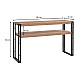 Κονσόλα Atlas Megapap μεταλλική - μελαμίνης χρώμα atlantic pine 140x35x80εκ. Κονσόλα Atlas Megapap μεταλλική - μελαμίνης χρώμα atlantic pine 140x35x80εκ.