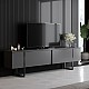 Έπιπλο τηλεόρασης Luxe Megapap χρώμα ανθρακί 180x30x50εκ. Έπιπλο τηλεόρασης Luxe Megapap χρώμα ανθρακί 180x30x50εκ.